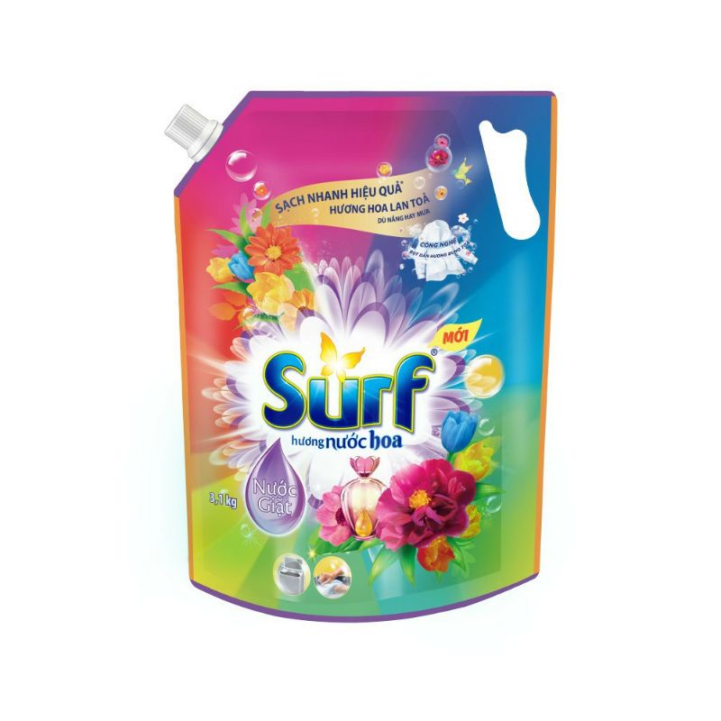 Nước Giặt Surf Túi 3.5Kg