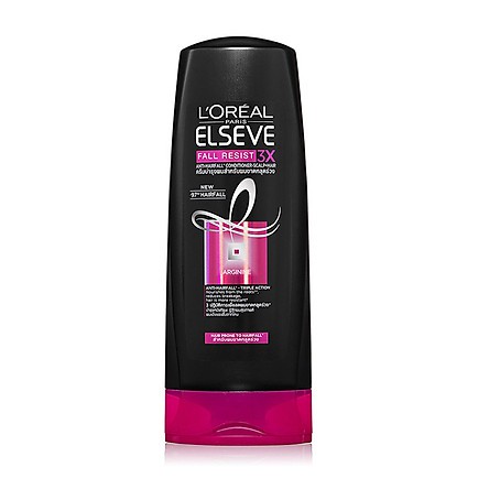 Dầu Xả Giúp Ngăn Gãy Rụng Tóc Loreal Paris Elseve Fall Resist 3X Conditioner 165Ml