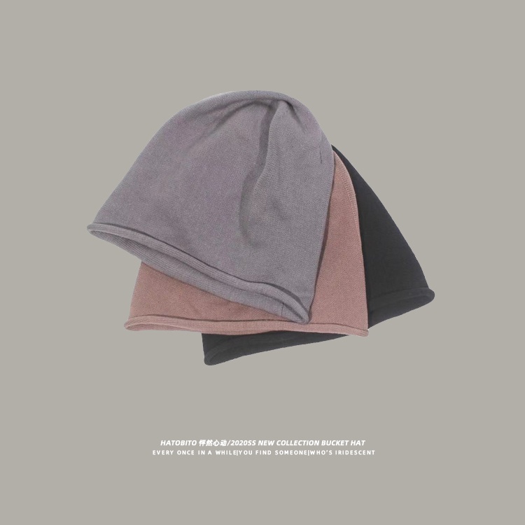 Mũ Len Dệt Kim Mỏng Dáng Rộng Phong Cách Thời Trang Thu Đông Hàn Quốc Cho Nam Giới