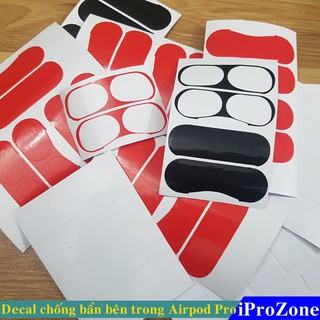Dán Skin decal chống bẩn cho Airpod Pro 2019 (chống bẩn bên trong lắp đậy Airpod Pro)