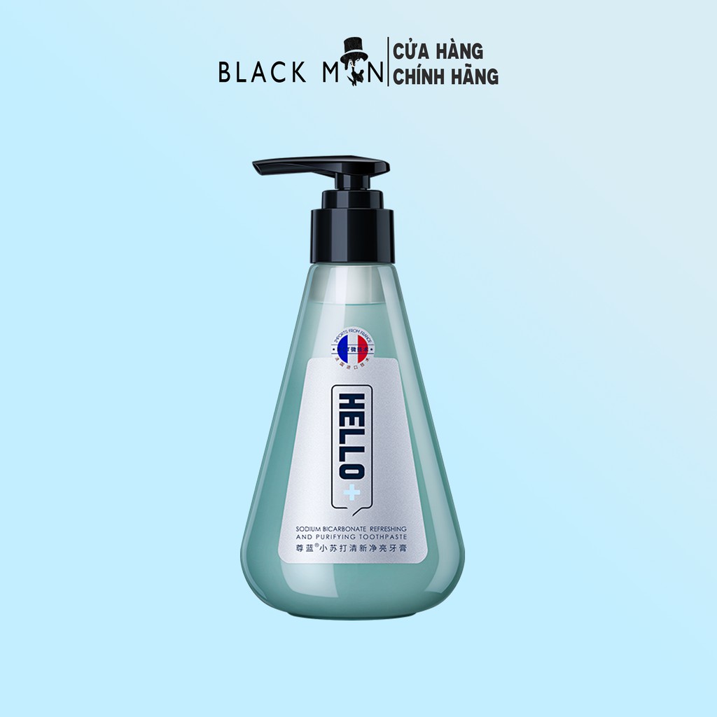 Kem Đánh Răng Soda Bạc Hà BLUEMAN Hương Thơm Tươi Mát 210g