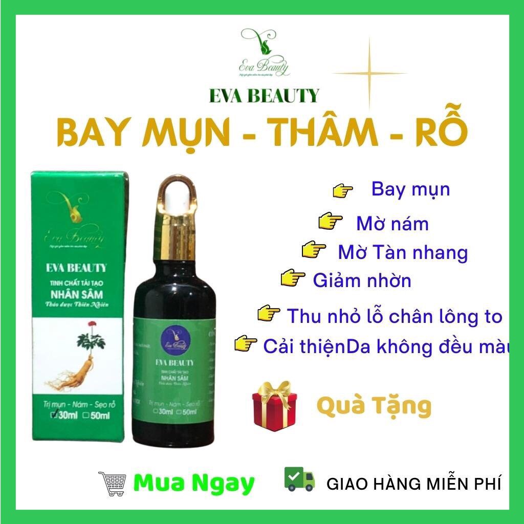 Tinh Chất Nhân Sâm vua diệt mụn EVA 30ml