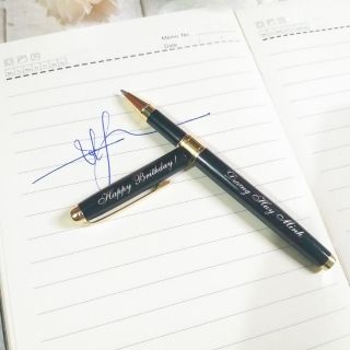 Combo bút ký khắc tên miễn phí+ 1 ruột thay + hôp đựng