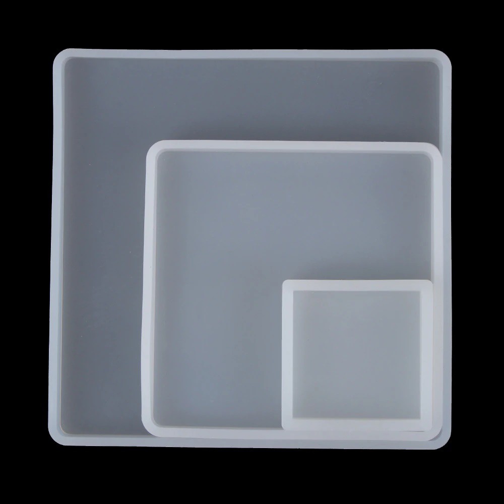 Khuôn Silicon Tráng Men Hình Vuông