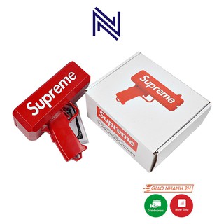 Đồ chơi Súng bắn tiền Supreme, máy bắn tiền full box tặng kèm tiền và pin chất lượng