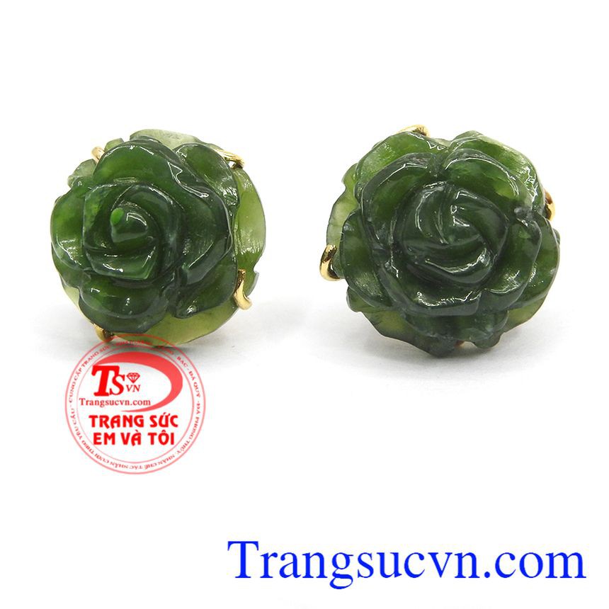 Hoa tai ngọc cẩm thạch