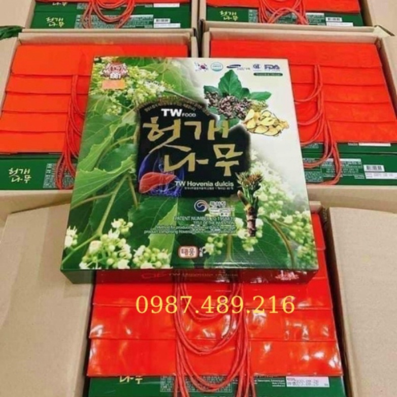 Nước Bổ gan giải rượu Hàn Quốc 30 gói x 70ml [ Hàng Mới Về ]