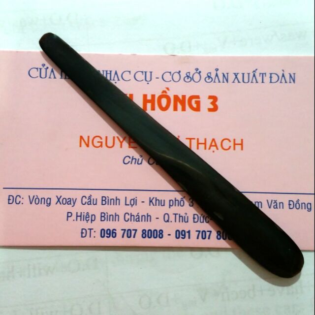 Móng gãy đàn bầu chất liệu sừng tự nhiên