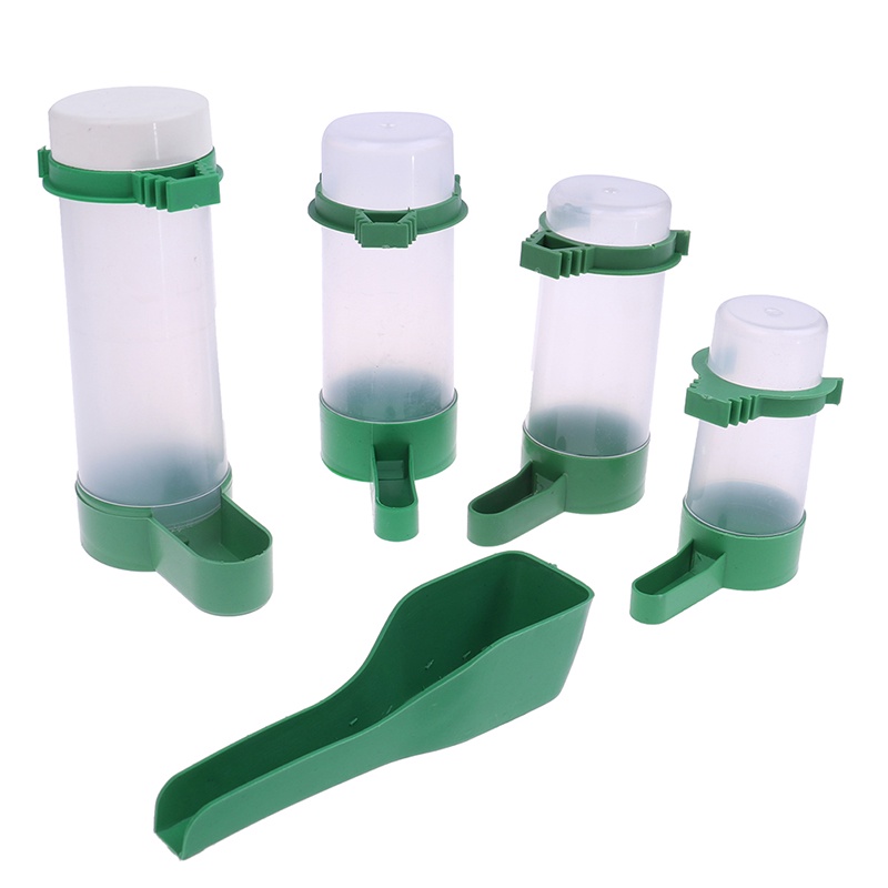 Dụng Cụ Đựng Thức Ăn / Nước Uống Có Kẹp Gắn Lồng Chim Vẹt Tiện Dụng