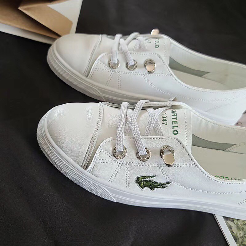 Giày bệt nữ da mềm siêu xinh hàng hiệu. Giày lười cá sấu trẻ trung năng động. | BigBuy360 - bigbuy360.vn