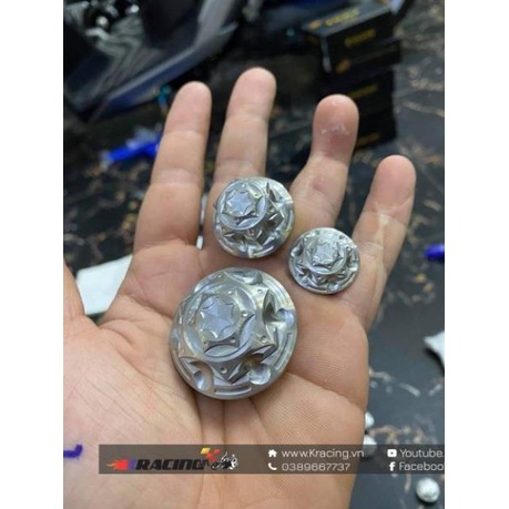 [Hàng chất lượng] Bộ ốc mâm lửa inox salaya
