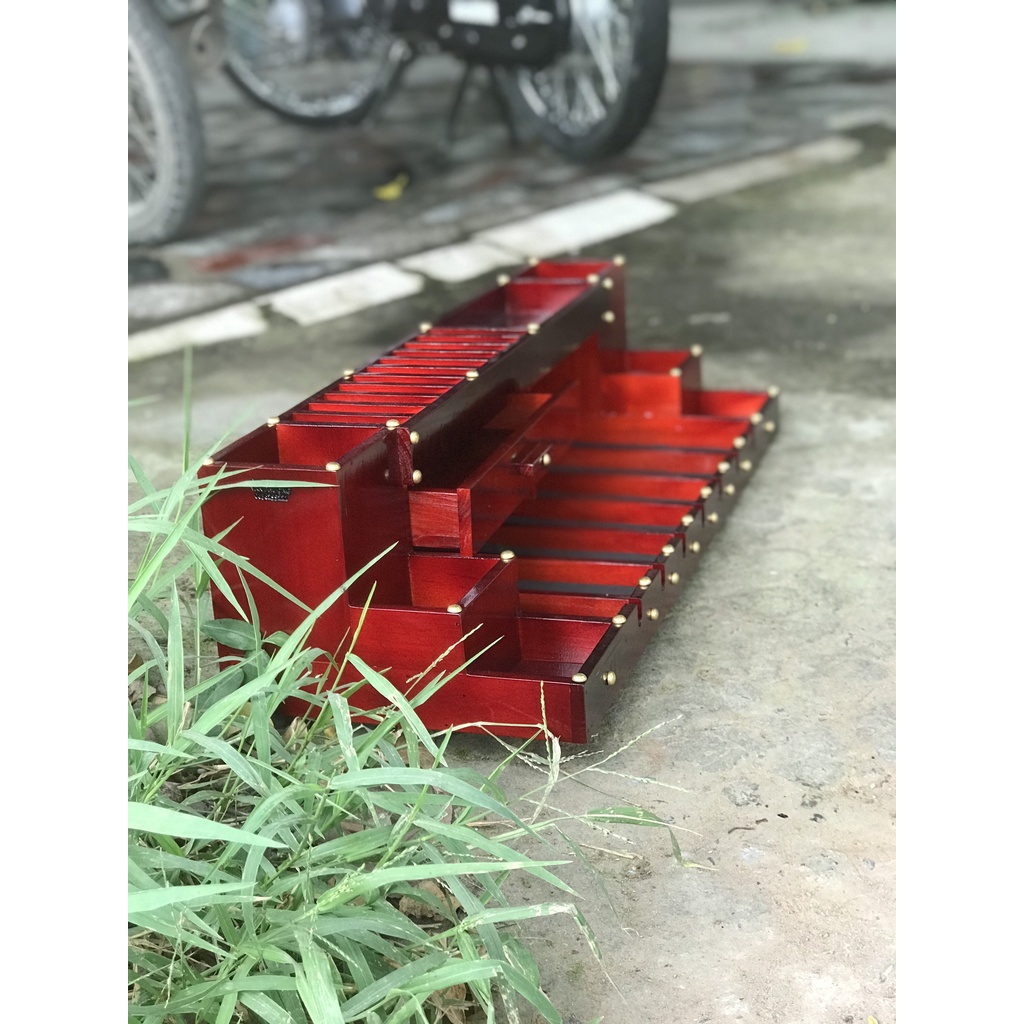 khay gỗ đựng tông đơ