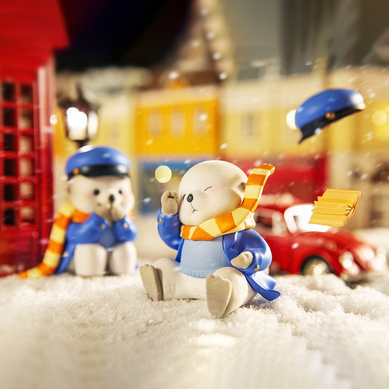 Mr. Sea Otter series blind box Character model Cute figure