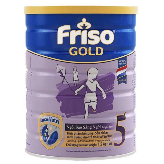 Sữa Friso Gold (1500g) date mới mẫu mới (8/2021)