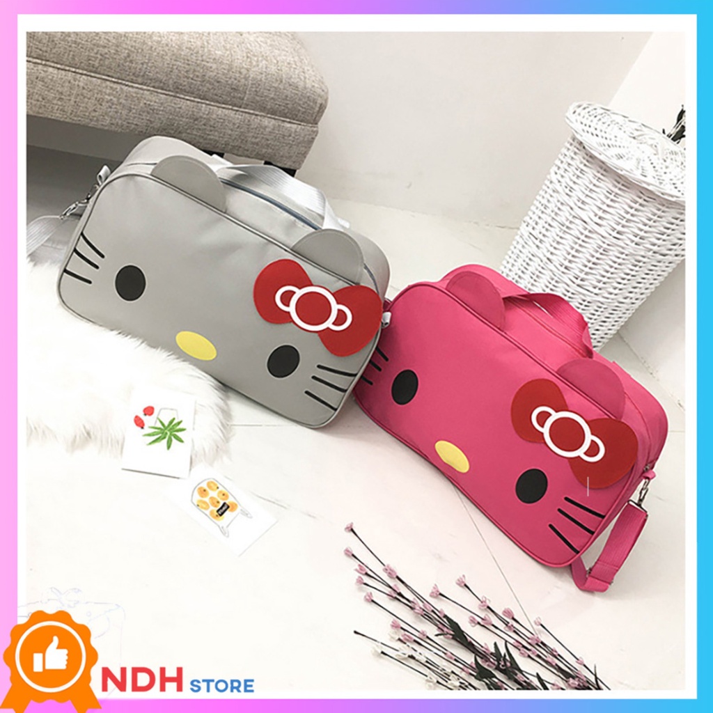 TÚI XÁCH DU LỊCH MÈO HELLO KITTY DỄ THƯƠNG (Nhiều màu)