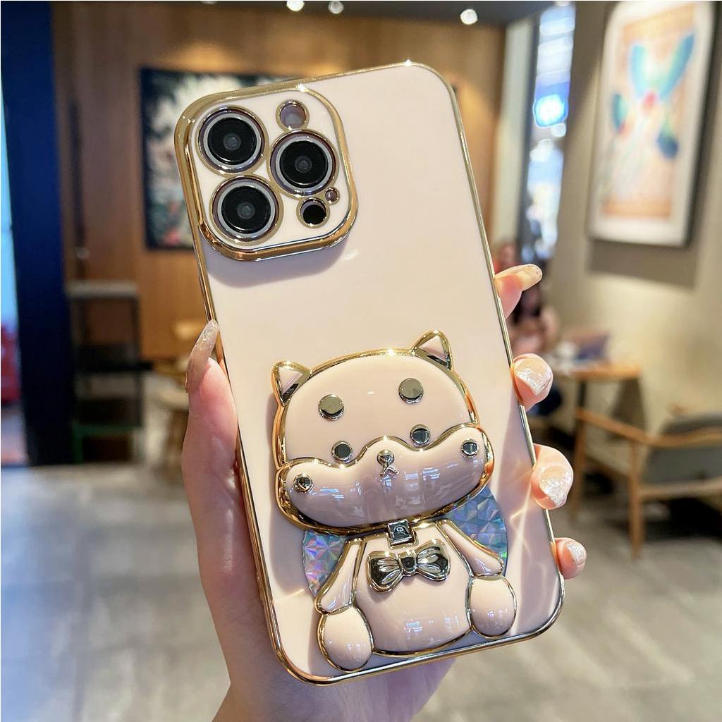 Ốp Điện Thoại 6d Có Gương Trang Điểm Cho iPhone 6 plus 6s plus 7 plus 8 plus xs max xr 11 pro max 12 pro max 13 pro max 14 plus 14 pro max