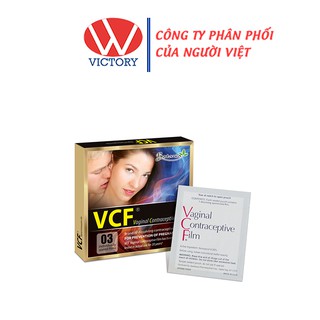 [NHẬP KHẨU TỪ MỸ] Màng Phim Tránh Thai VCF - An Toàn - Victory Pharmacy