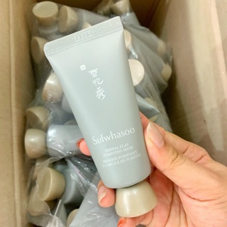 Mặt Nạ Đất Sét Kết Hợp Thảo Dược Làm Sạch Se Khít Lỗ Chân Lông Và Thanh Lọc Làn Da Sulwhasoo Herbal Clay Purifying Mask