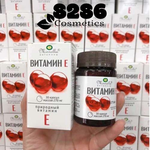 Tổng hợp các loại vitamin E 270mg của Nga (chính hãng)
