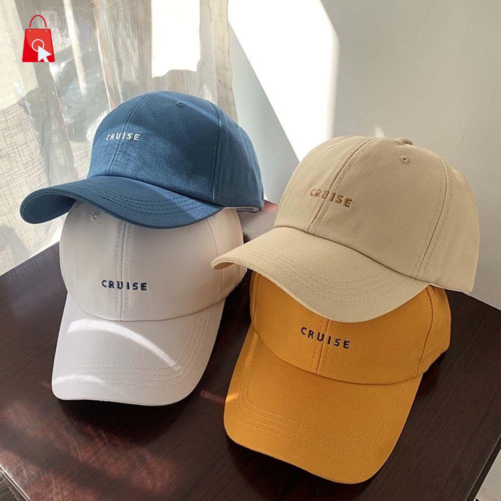 JP1 【NEW ARRIVAL】Mũ Thêu đơn Giản Hip Hop Thời Trang Hàn Quốc ZOE