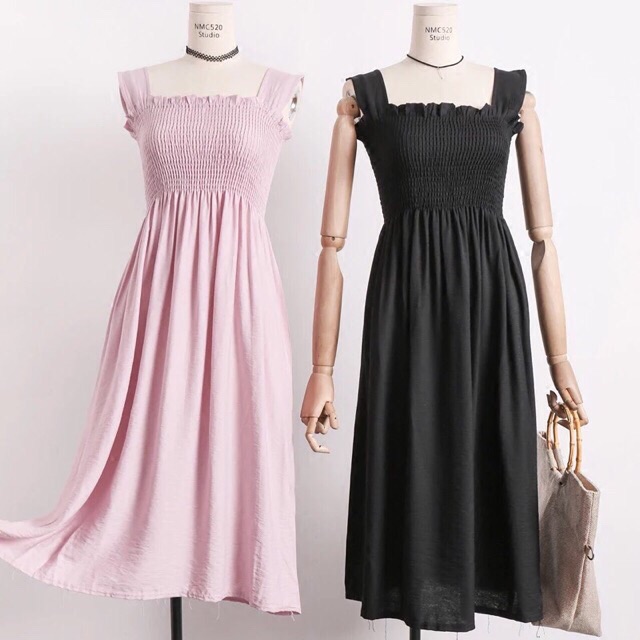 [ẢNH THẬT] Váy maxi 2 dây đi biển nhiều màu | BigBuy360 - bigbuy360.vn
