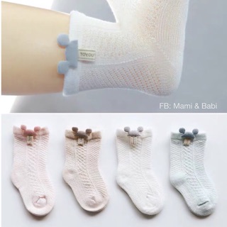 Tất Lưới Tai Gấu Cho Bé