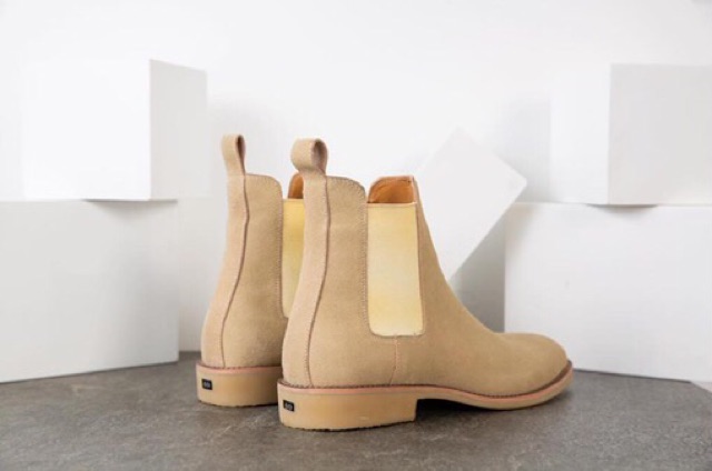 Giày chelseaboot lộn tan | BigBuy360 - bigbuy360.vn
