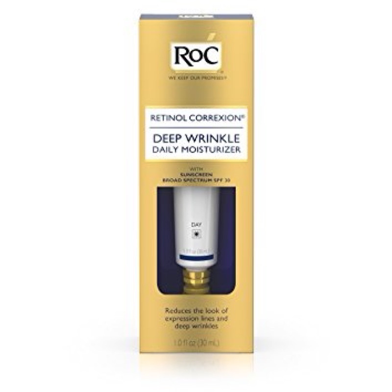 Kem Xóa Nếp Nhăn Roc RETINOL CORREXION DEEP WRINKLE DAILY MOISTURIZER SPF 30