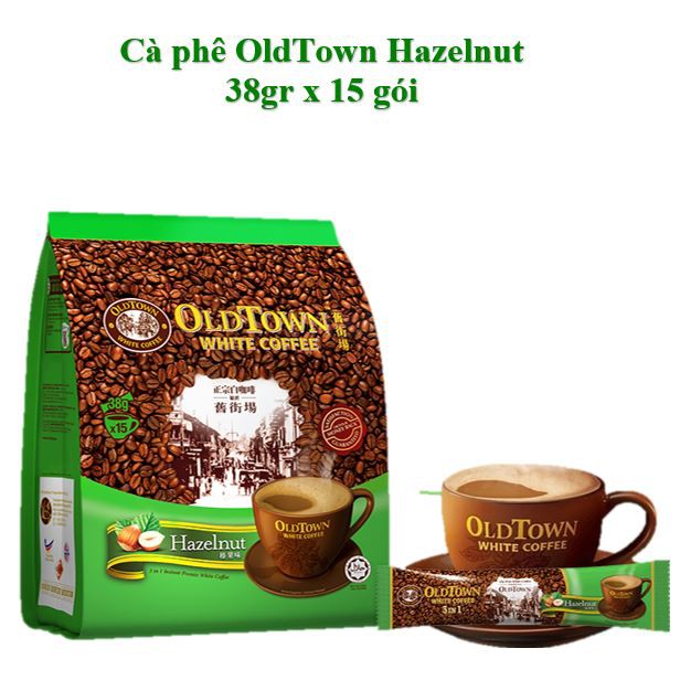 Cà phê trắng oldtown Malaysia 3 vị