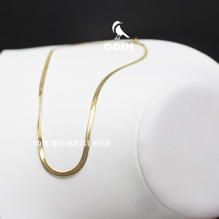 Dây chuyền Silk Chain - Dây lụa thép Titanium mạ vàng