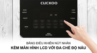 Nồi cơm điện tử Cuckoo 1.8 lít CR-1010F [Hàng Trưng Bày Giảm Giá 50%]