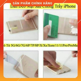 Dán dẻo mặt sau chống trầy cho iphone