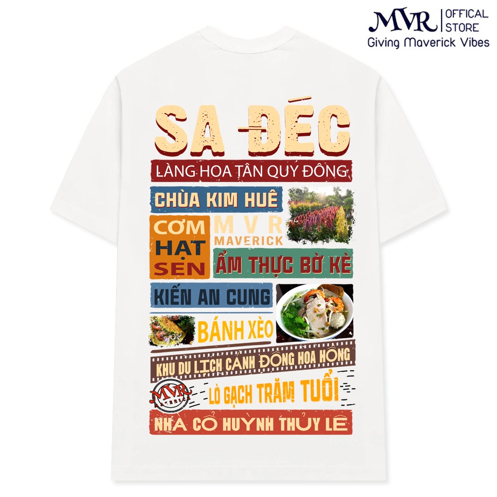 ÁO THUN Sa Đéc - under form unisex rộng tay dài lỡ genZ phông cotton fact localbrand MVR BB4264