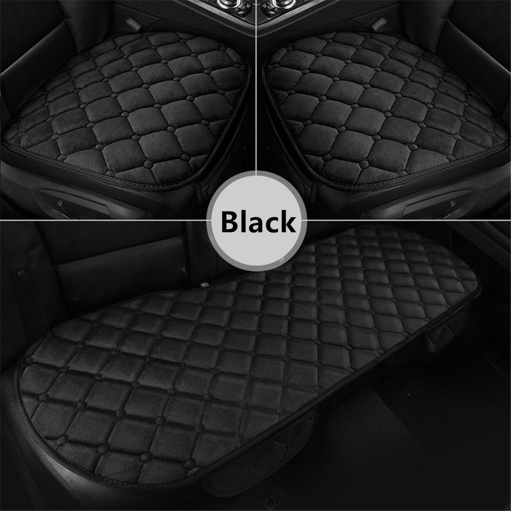 Bộ 3 Đệm Lông Lót Ghế Ngồi Xe Hơi Chống Trượt Tiện Dụng