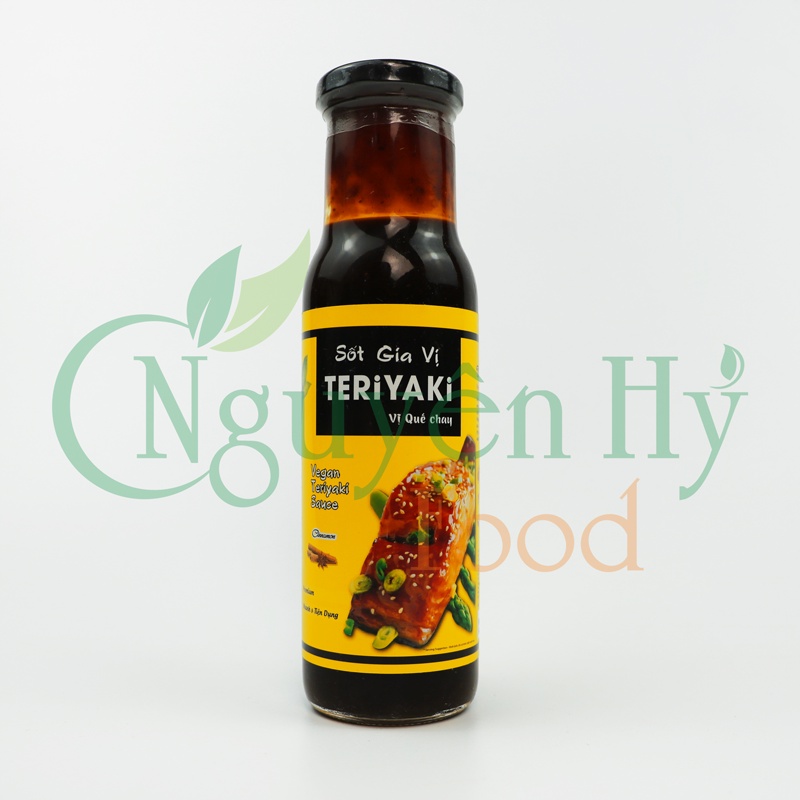 Sốt Gia Vị Teriyaki Thường/ Vị Quế Chay Âu Lạc_80ml/ 280ml