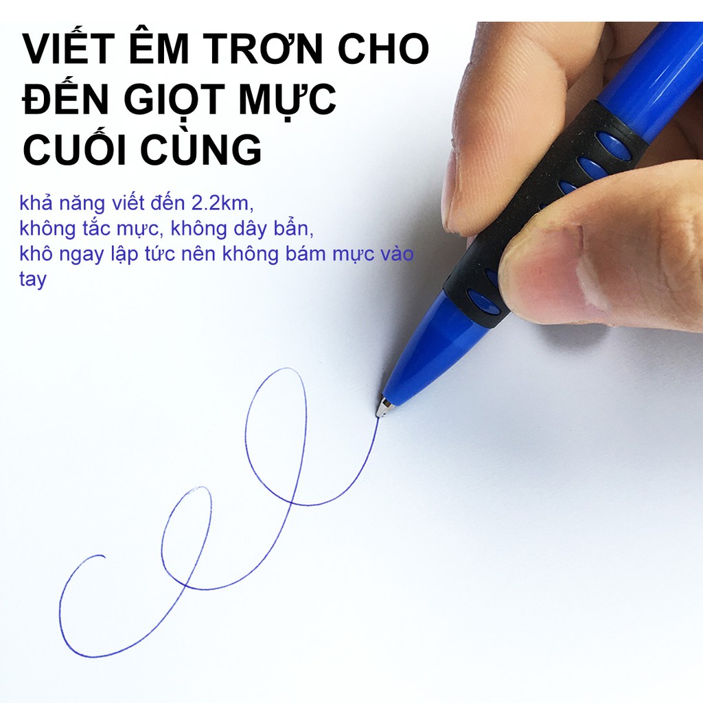 Bút bi bấm Hernidex HD-128