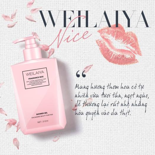 Sữa Tắm Dưỡng Ẩm Trắng Da Weilaiya Sữa Tắm Trắng Da Toàn Thân Hương Nước Hoa Weilaiya | BigBuy360 - bigbuy360.vn