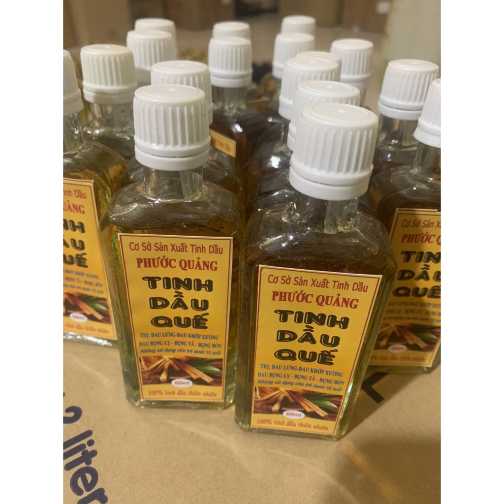 Tinh dầu Bạc Hà  -QUẾ - SẢ CHANH  thiên nhiên thơm phòng, giải cảm, đuổi côn trùng: chai 50ml