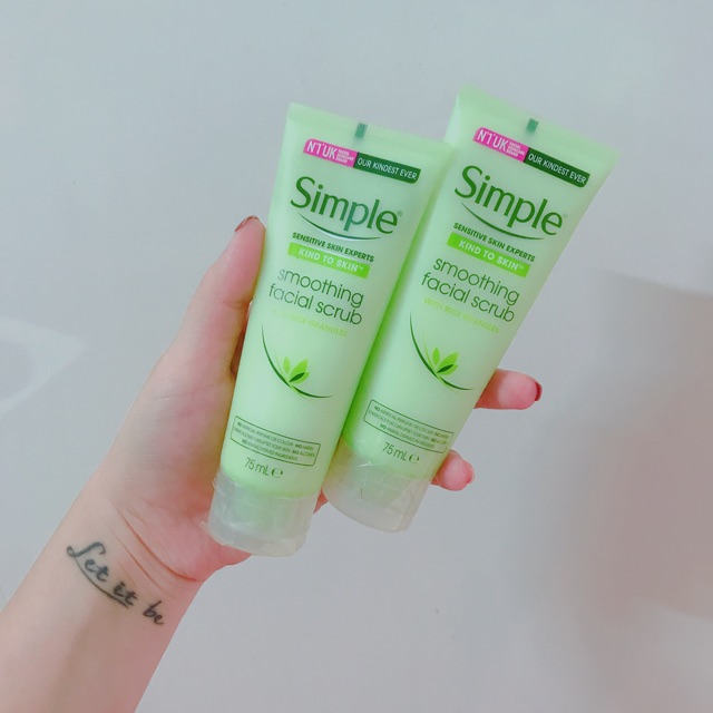Tẩy da chết simple smoothing