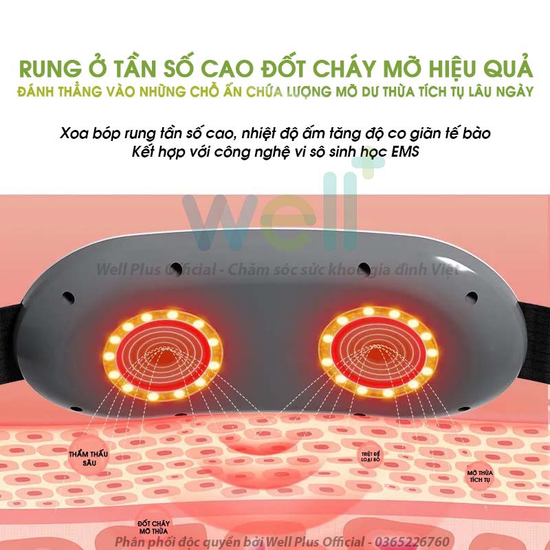 Máy Massage Bụng KonKa Đa Năng Giảm Mỡ Béo Và Đau Nhức Toàn Thân An Toàn, Hiệu Quả