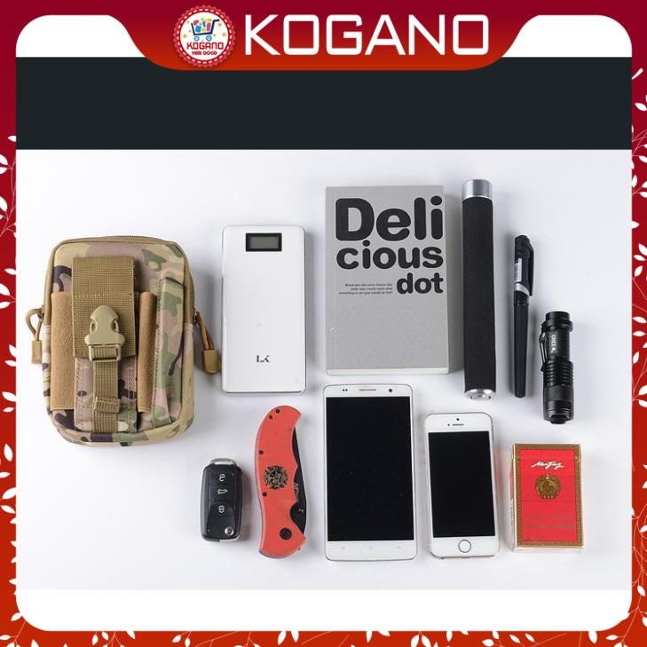 Túi Thắt Lưng KOGANO EDC Đeo Hông Đa Năng Chống Nước Đi Du Lịch, Xe Máy, Chạy Bộ Nhiều Ngăn FB-001029