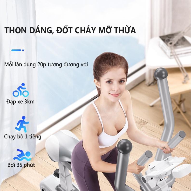 SP100 Máy chạy bộ trên không vận động toàn thân, máy chạy bộ mini có điều khiển, máy tập chạy giảm cân tập thể lực