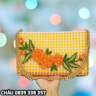 Giỏ xách nữ hạt cườm handmade