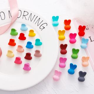 Set 10 Kẹp Tóc Nhựa Mini Nhiều Màu Dễ Thương Cho Nữ