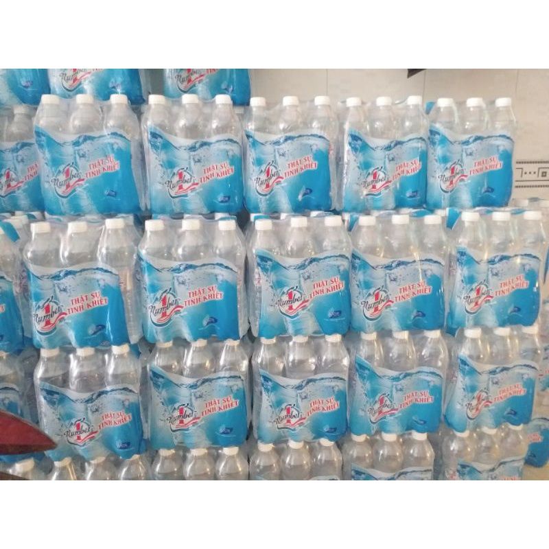 12 chai nước khoáng numberone x 500ml tinh khiết
