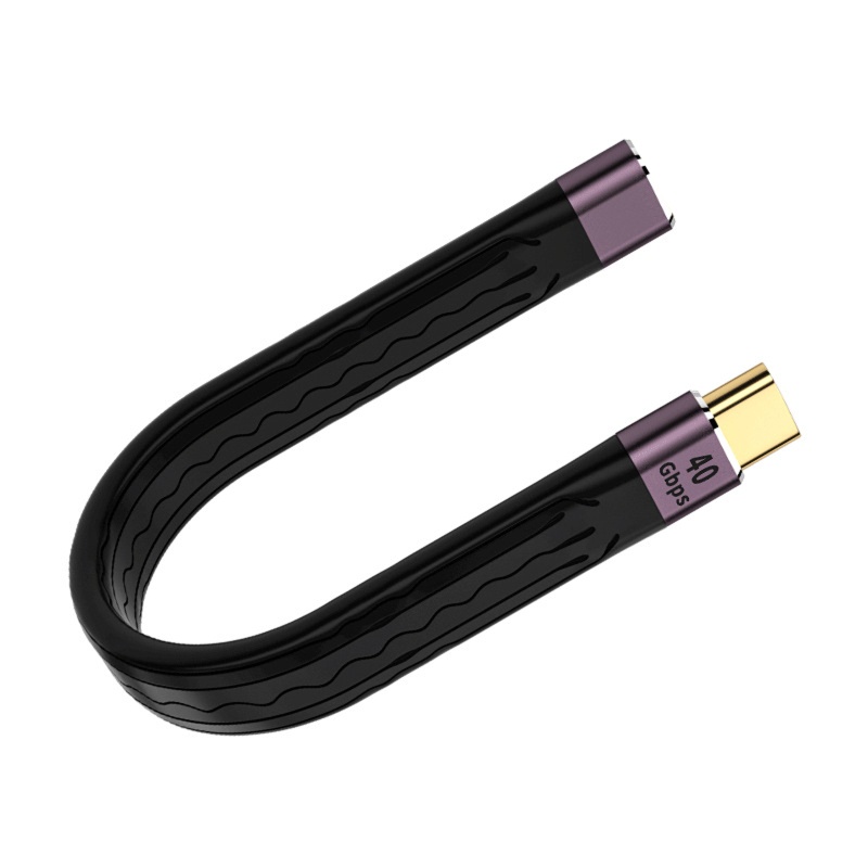 Dây Cáp Sạc Đồng Bộ Dữ Liệu USB Loại C 40Gbps Cho Laptop/Điện Thoại Di Động