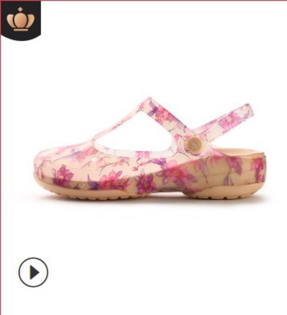 [DÉP NỮ] Dép sục. Dép siêu nhẹ. Dép đi mưa. Hàng VEBLEN cao cấp hoạ tiết | BigBuy360 - bigbuy360.vn