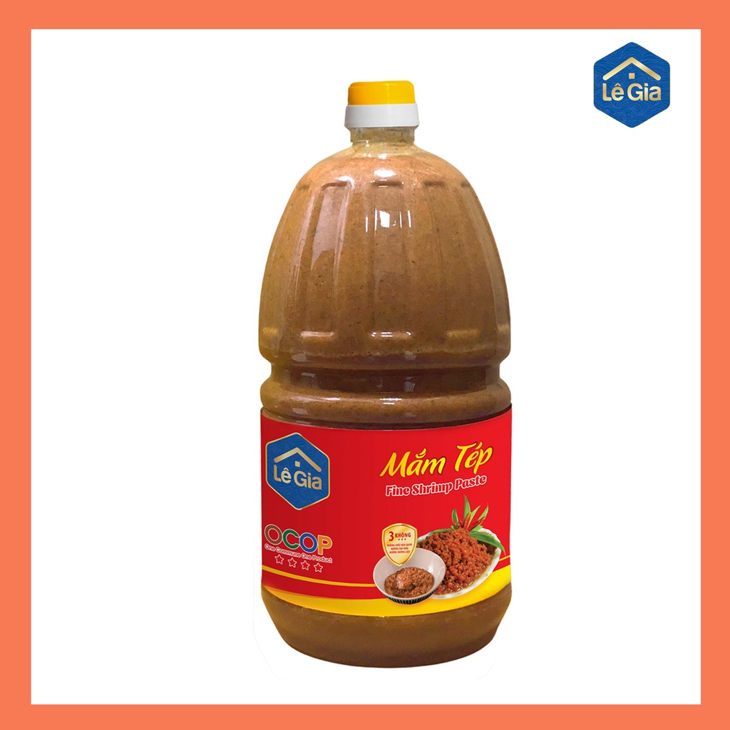 Mắm tép Lê Gia can 2kg