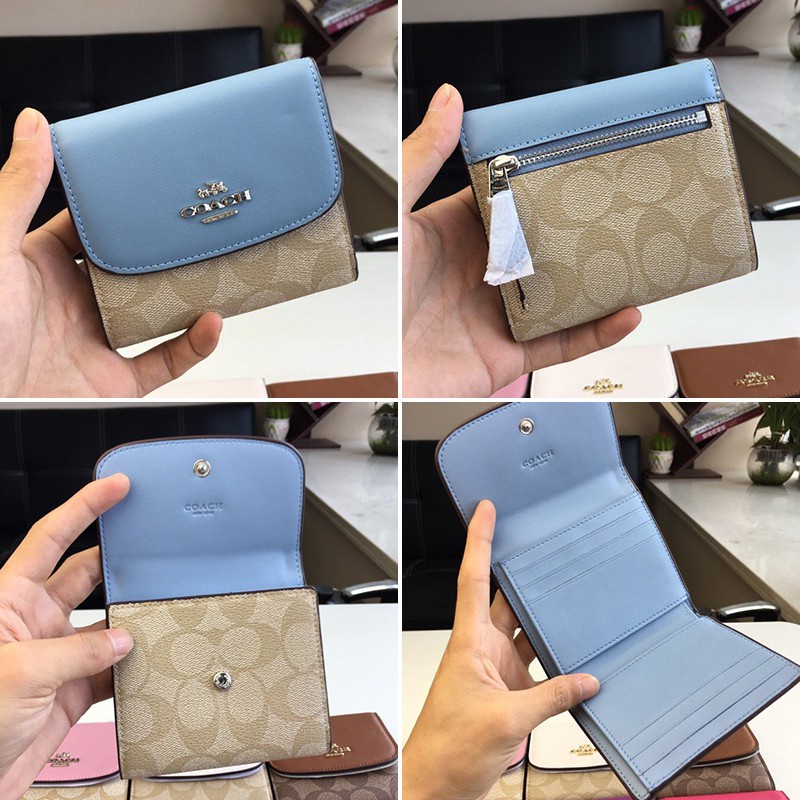 Ví nữ Coach / F87589 / Ví nữ / Ví nữ / Hộp đựng thẻ / Ví gấp