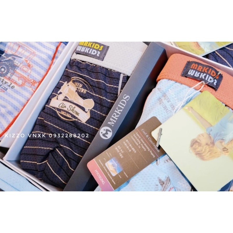 Quần sịp bé trai xuất Hàn - Hàng full hộp